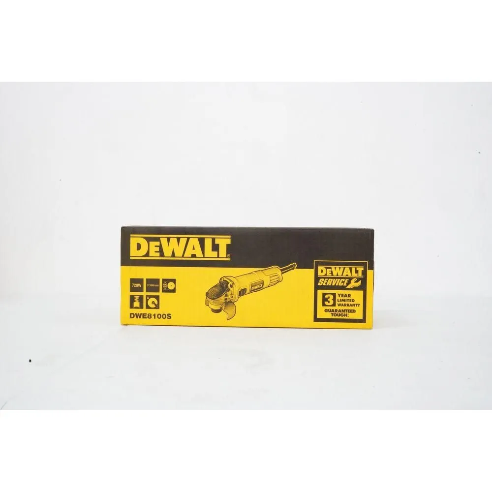 Dewalt DWE8100S Angle Grinder 4" 720W