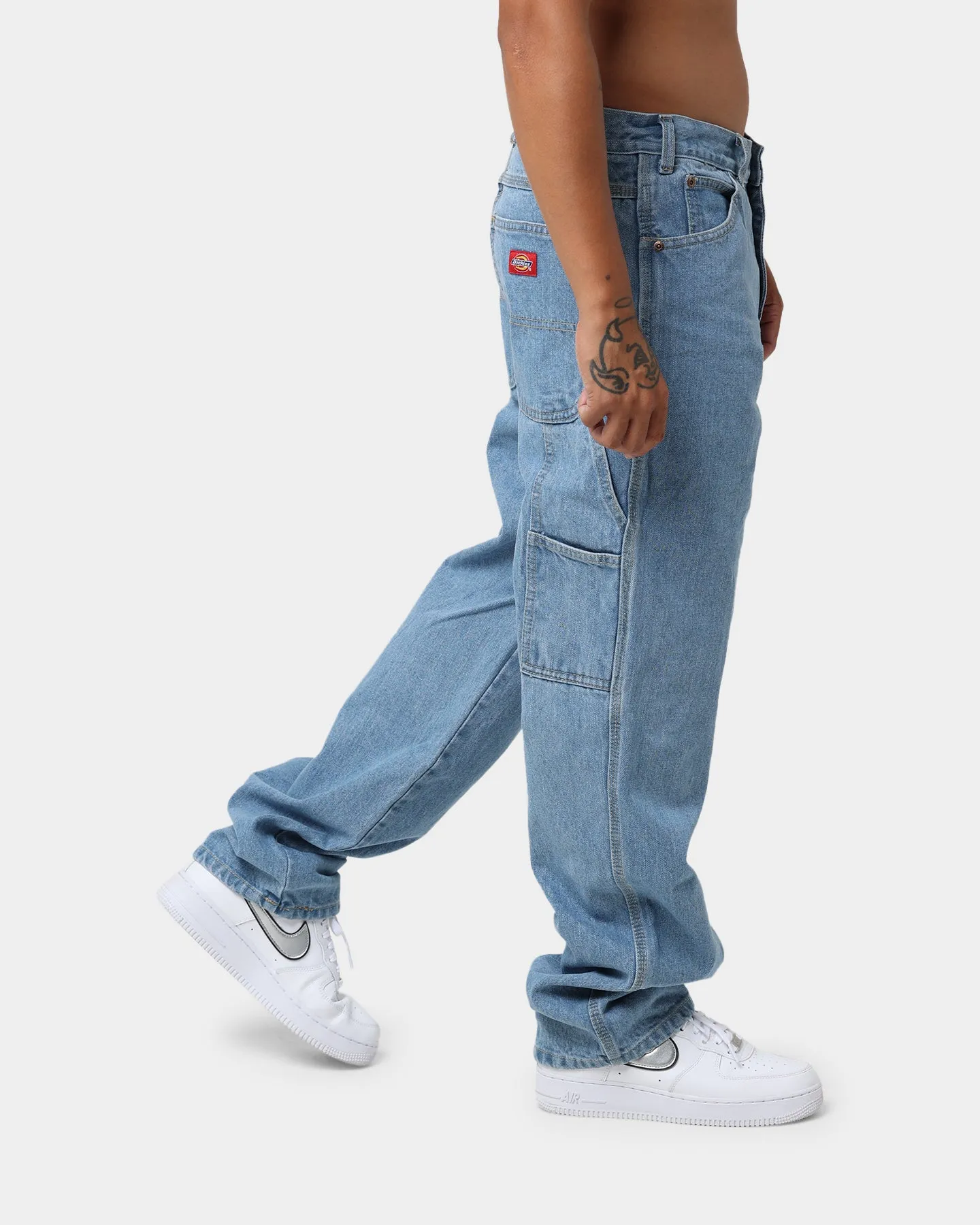 Dickies Relaxed Fit Carpenter Jeans Light Indigo