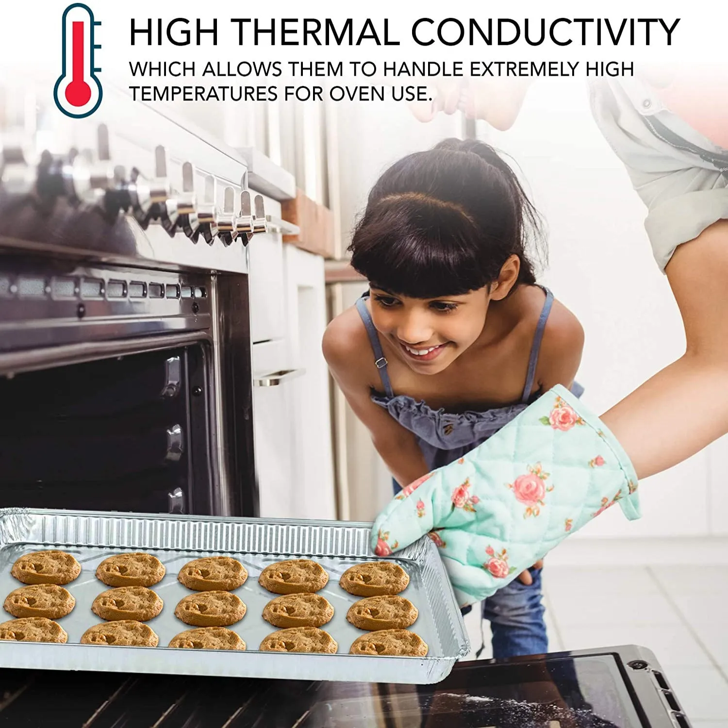 Disposable Aluminum Half (1/2) Size Cookie Sheet