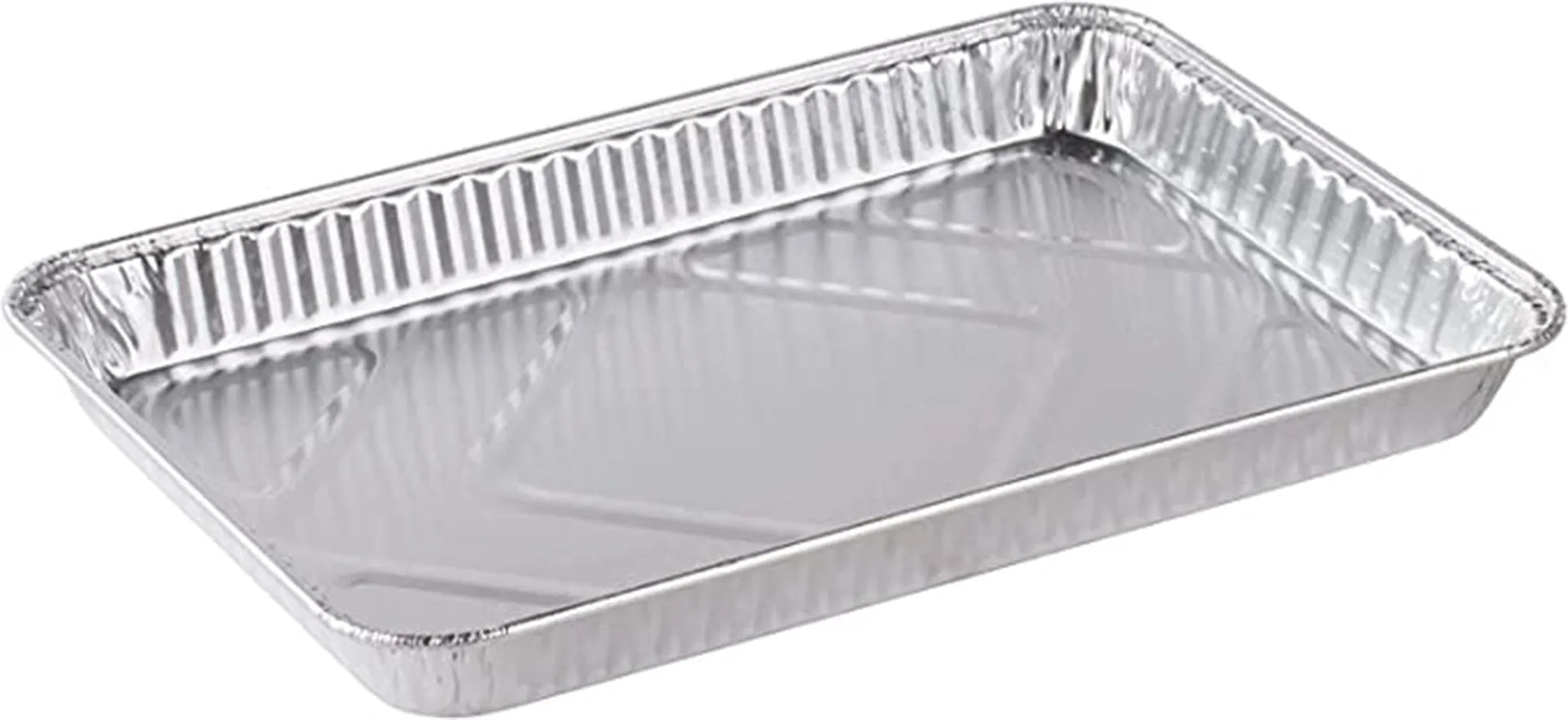 Disposable *Heavy Weight* Aluminum Half (1/2) Size Cookie Sheet with Dome Lid, | 25 Ct