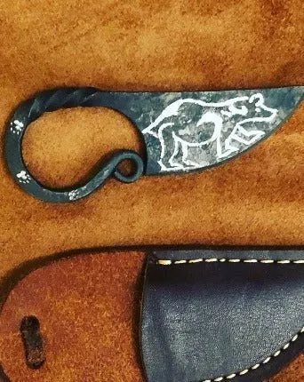 Dragon’s Tooth Neck Knife, Foraging Tool, Gardening Knife