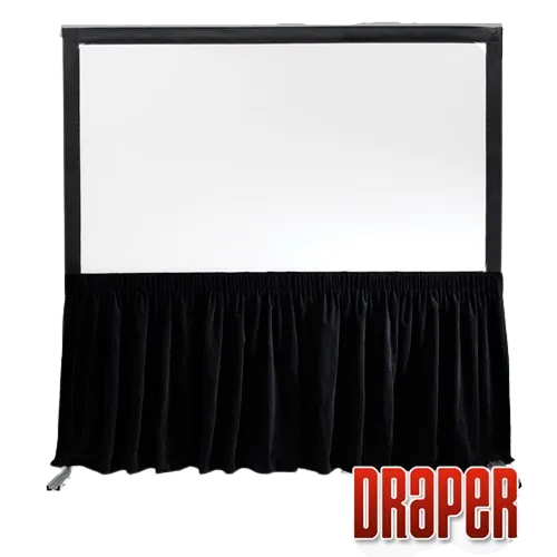 Draper 387036 IFR Dress Kit Skirt - HDTV (81"x144")