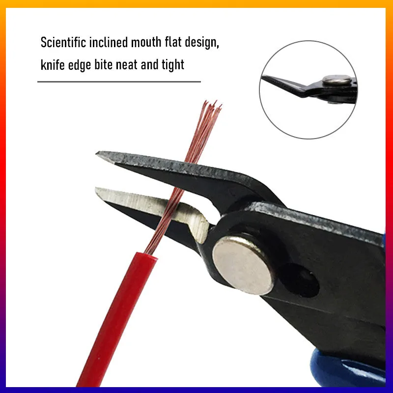 Electrical Wire Cable Cutters Cutting Side Snips Flush Pliers Nipper Hand Tools