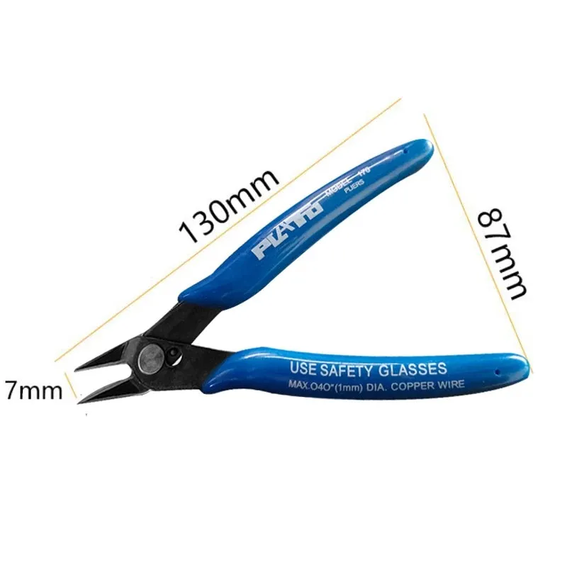 Electrical Wire Cable Cutters Cutting Side Snips Flush Pliers Nipper Hand Tools