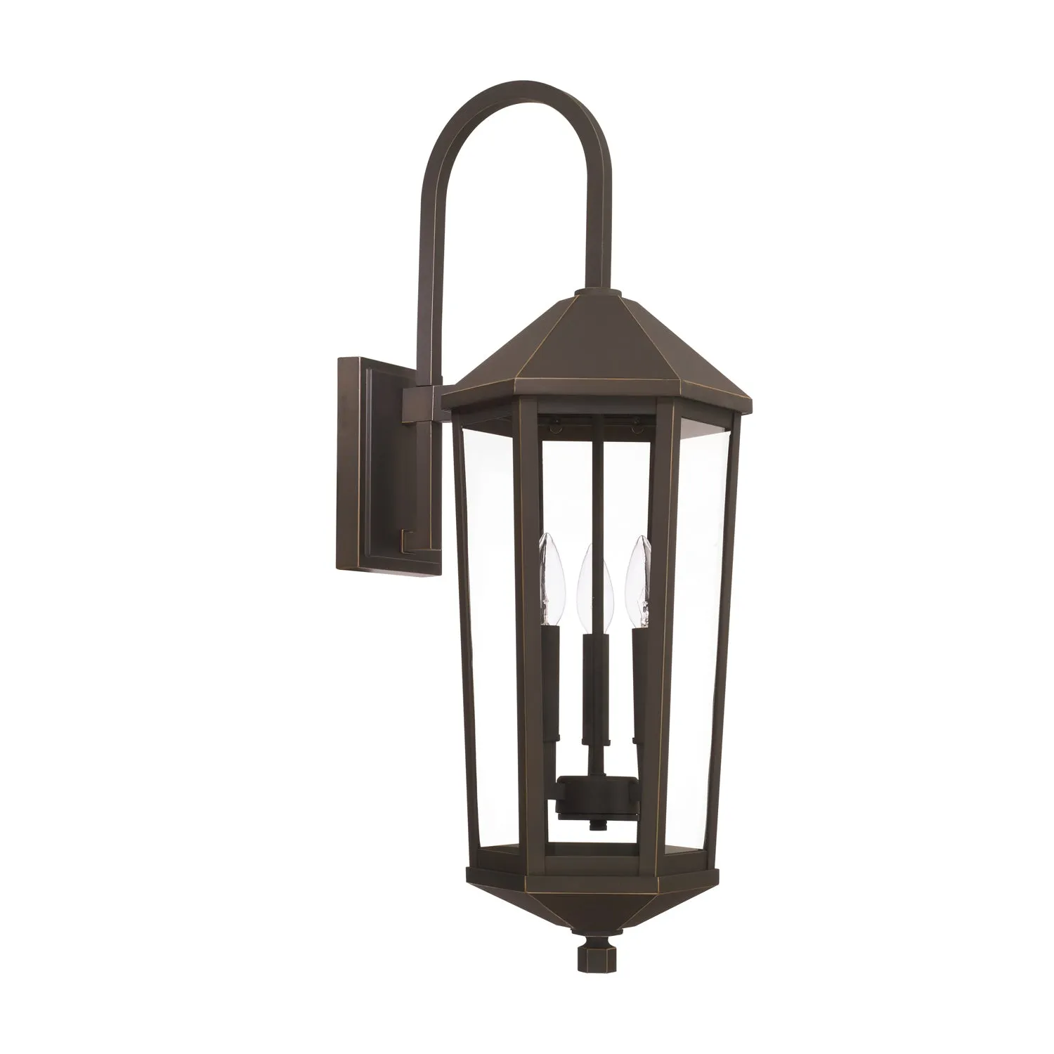 Ellsworth 3-Light Outdoor Wall Lantern