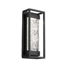 Elyse LED Outdoor Wall Light in Black