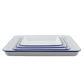 Enamel Baking Tray Set of 4