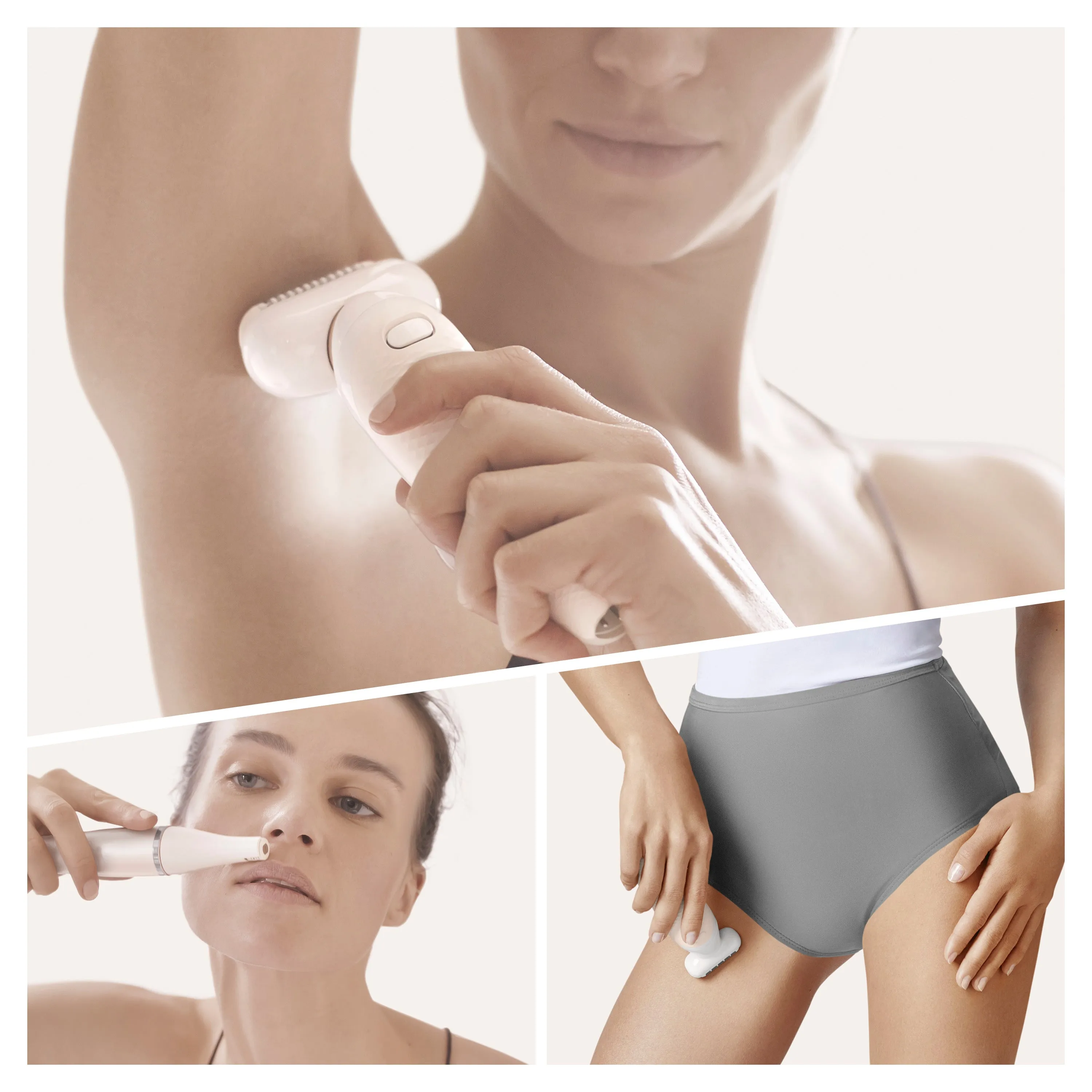 Epilator for Women with Flexible Head for Easier Hair Removal