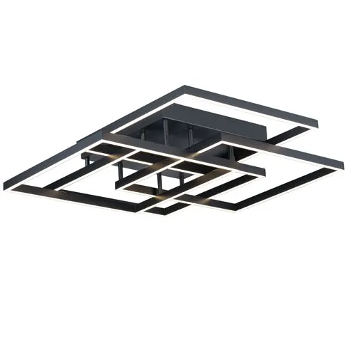 ET2 E21518 Traverse 1-lt LED Flush Mount - Black