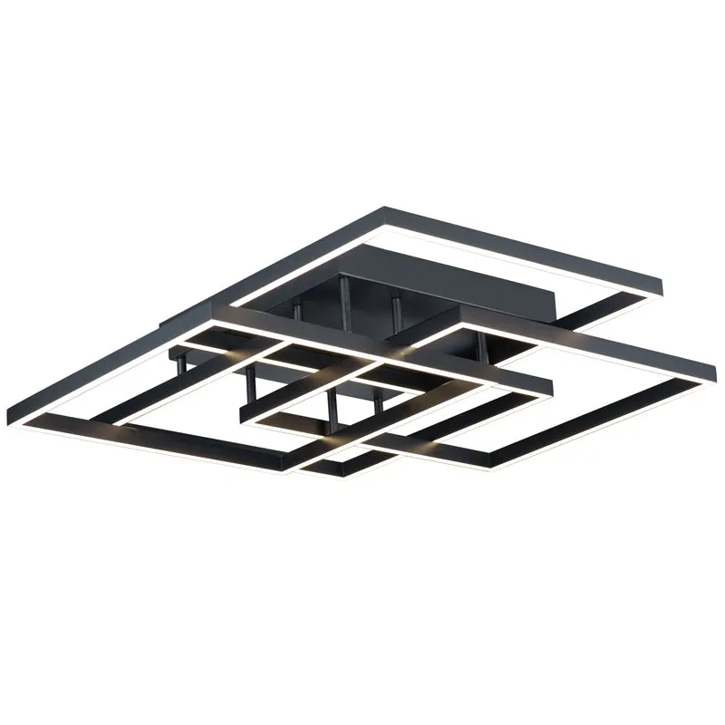 ET2 E21518 Traverse 1-lt LED Flush Mount - Black