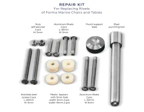 Forma Marine Chair and Table Rivet Repair Kit - RK1000