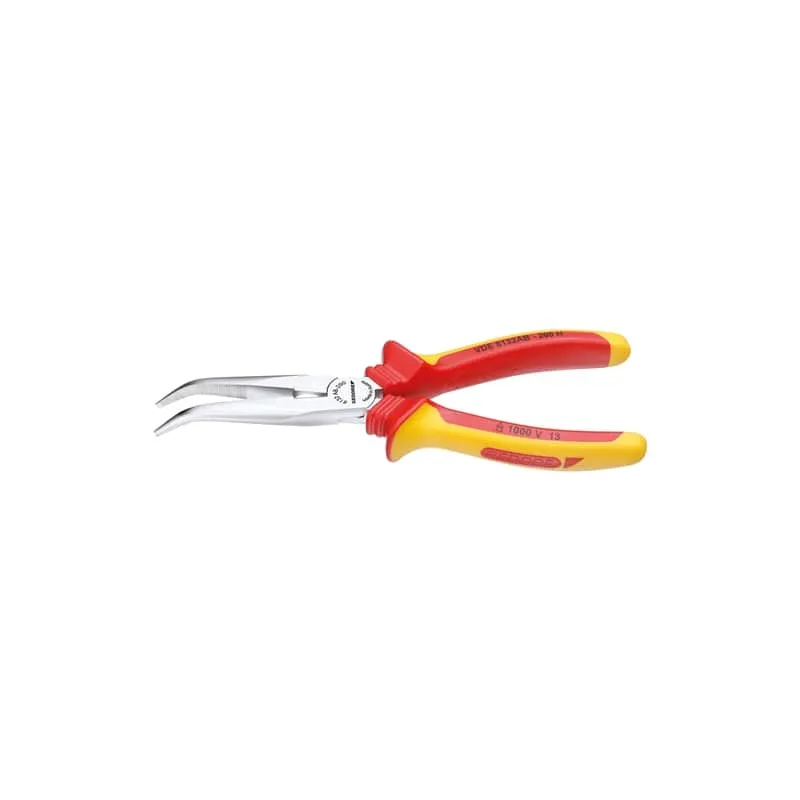 Gedore 1552147VDE Bent Nose Telephone Pliers