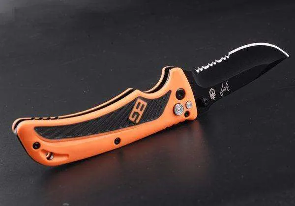 Gerber Knife Bear Grylls Survival AO Folding Pocket Outdoor Knife