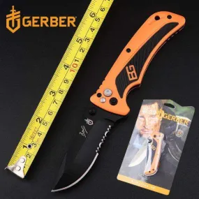 Gerber Knife Bear Grylls Survival AO Folding Pocket Outdoor Knife