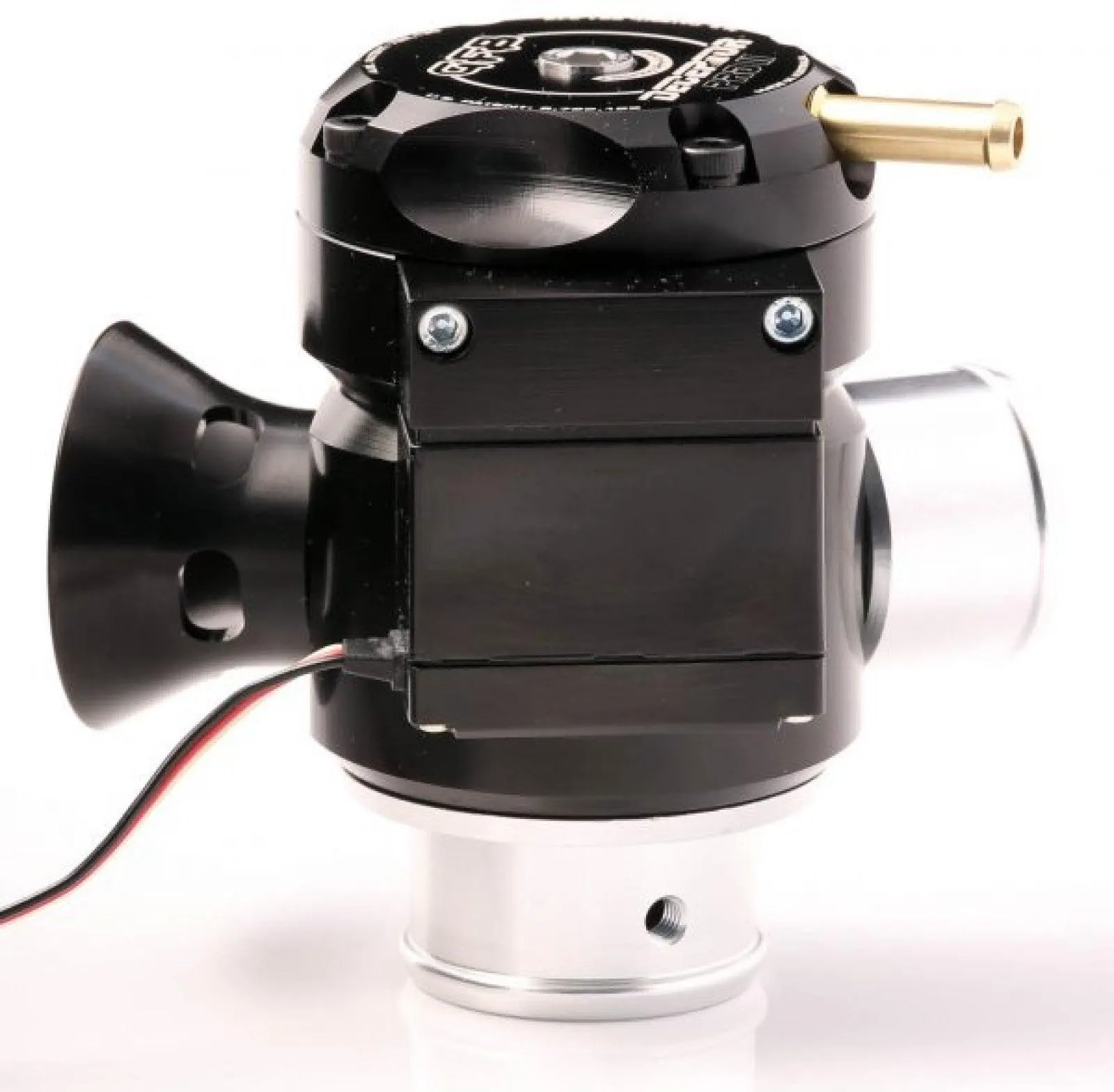 Go Fast Bits Universal 35mm Inlet, 30mm Outlet Deceptor Pro II Remote Adjustable Blow-Off Valve