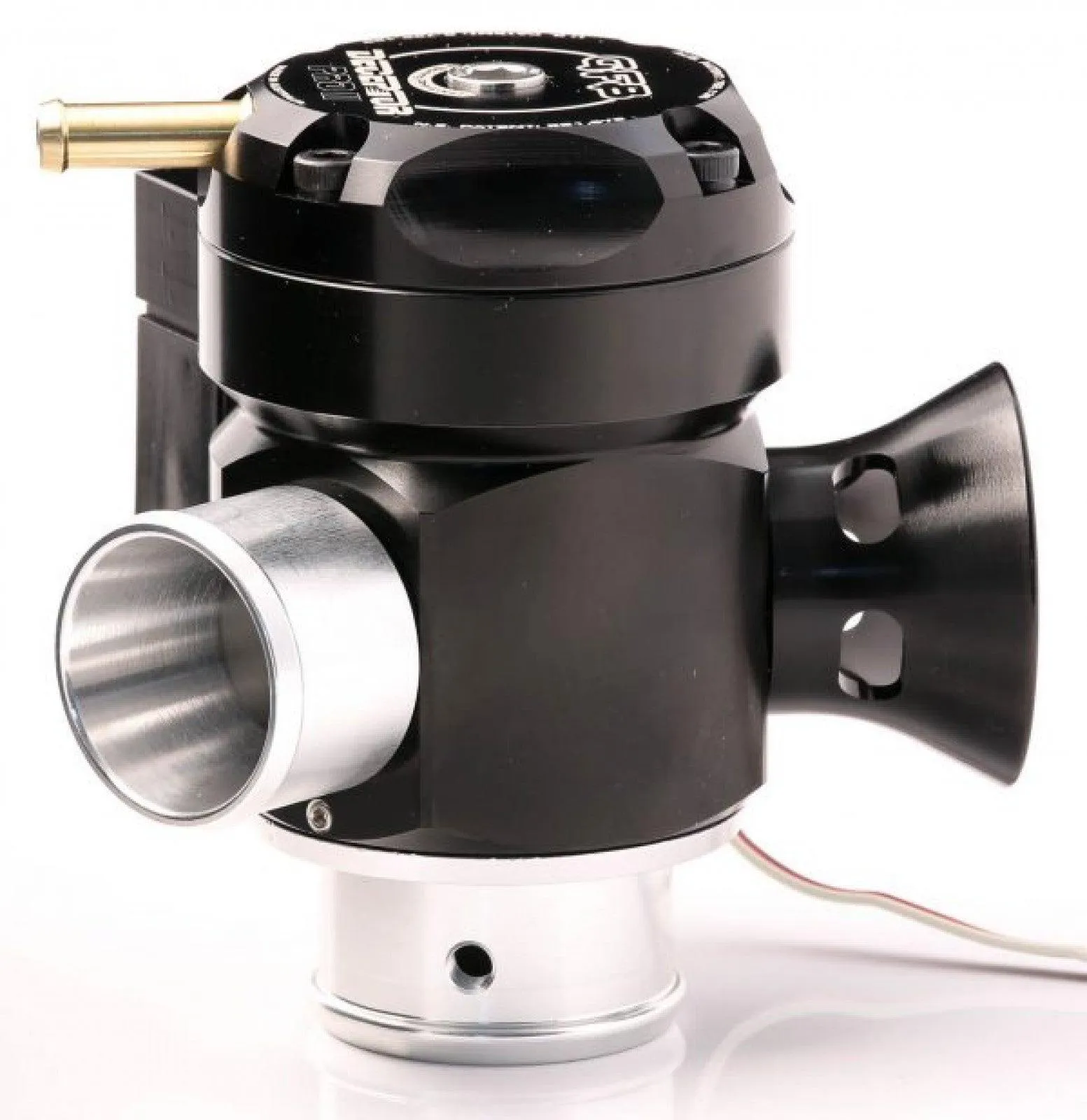 Go Fast Bits Universal 35mm Inlet, 30mm Outlet Deceptor Pro II Remote Adjustable Blow-Off Valve