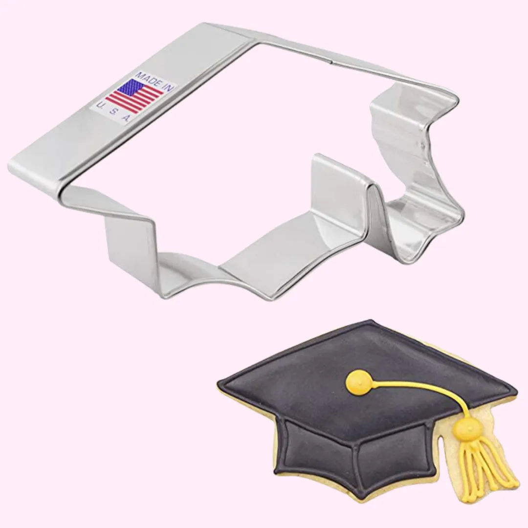 Graduation Cap cookie cutter