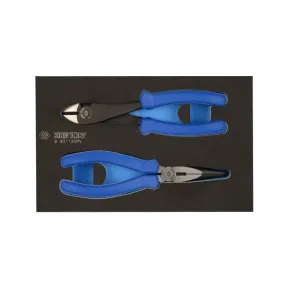 GT-9-40112GPV - King Tony 2Pc Plier Set 200mm & EVA Foam