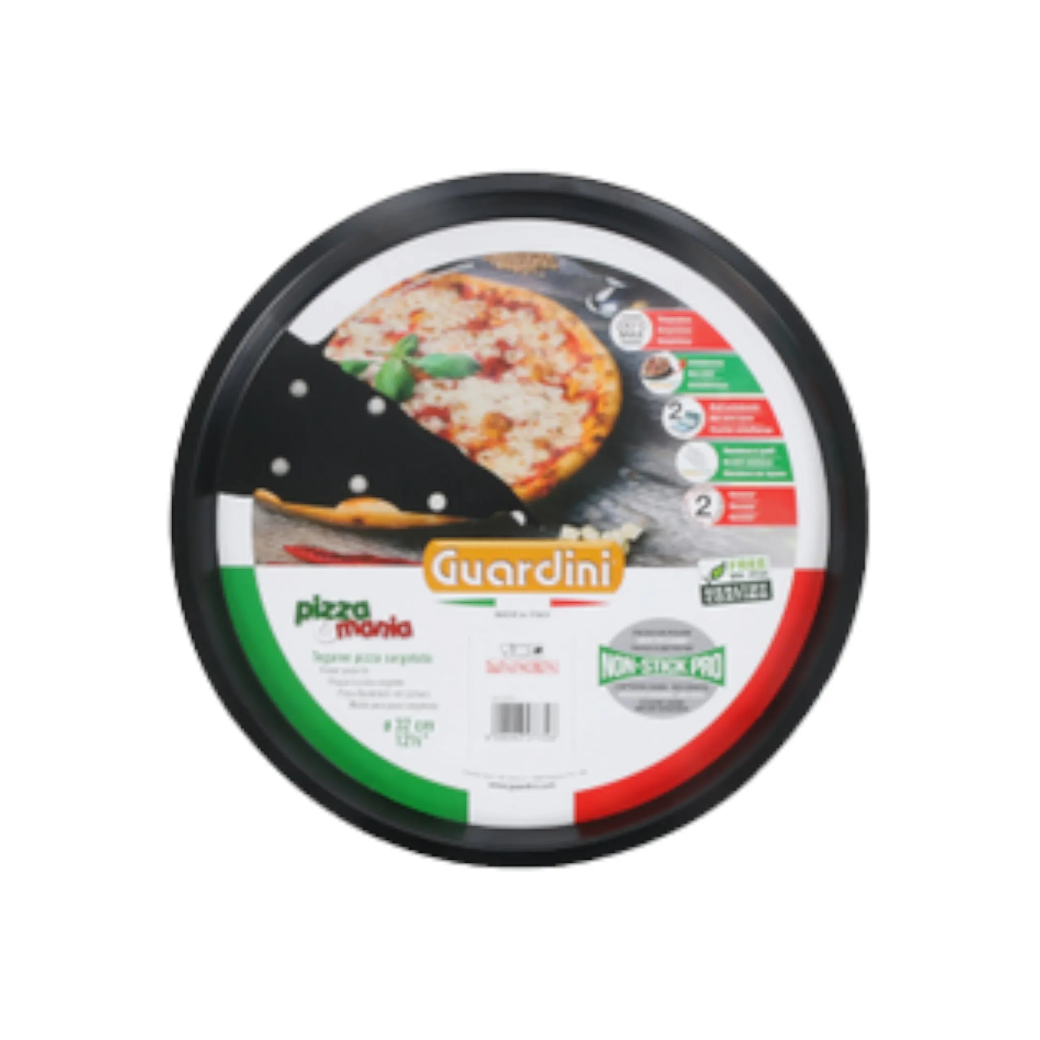 Guardini Pizza Baking Tray Black 32cm 33424