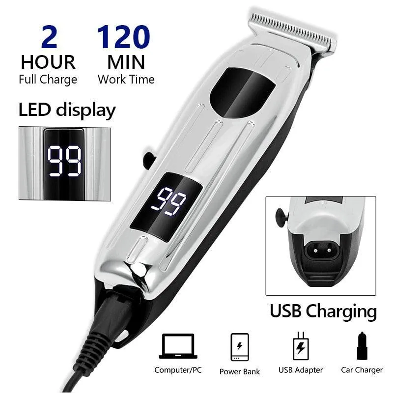 Hair Clipper Set Electric Hair Trimmer Cordless Shaver