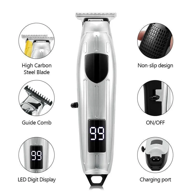 Hair Clipper Set Electric Hair Trimmer Cordless Shaver