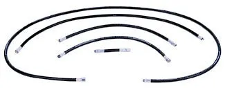 Halcyon single tank hose kit: 7' primary, 22" secondary, 24" HP