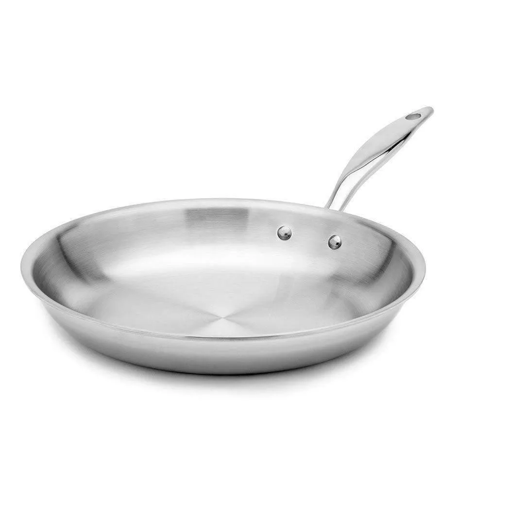 Heritage Steel Enhanced 5-ply Stainless Fry Pan