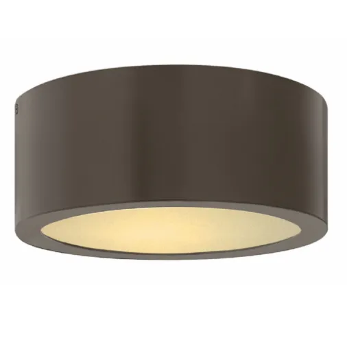 Hinkley 1665 Luna 1-lt 8" LED Outdoor Flush Mount