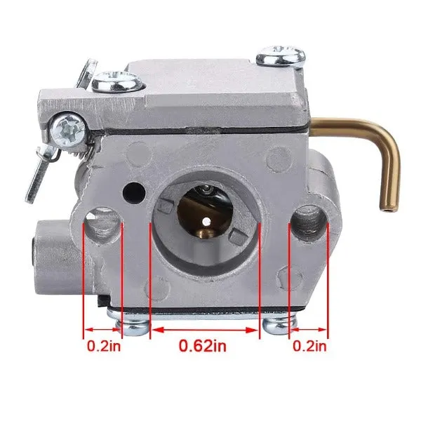 Hipa Carburetor Kit For MTD Bolens BL100 BL150 BL250 BL410 17-inch cut 31cc Gas Trimmer Weed Wacker # 753-05133 WT-827