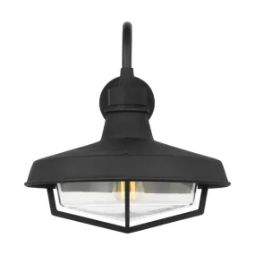 Hollis 17 in. Outdoor Wall Light Textured Black Finish