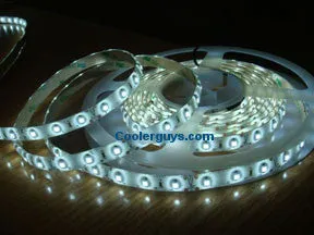 HT 60 LED Double Density 1 Meter (39 in) Long Flexible Light Strip 12 volt White 6500K