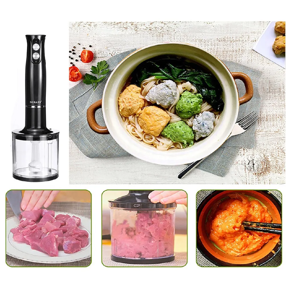 Immersion Hand Blender Set