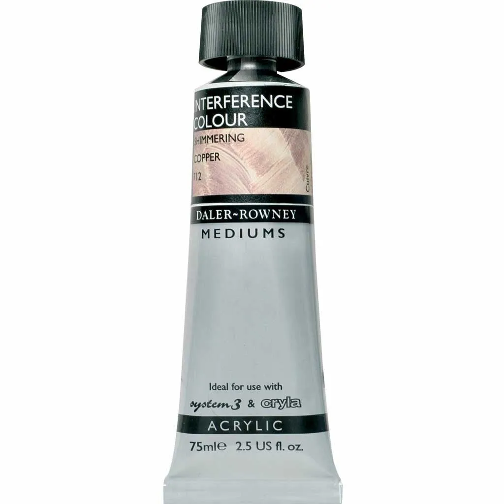 Interference Color Acrylic Medium 75ml