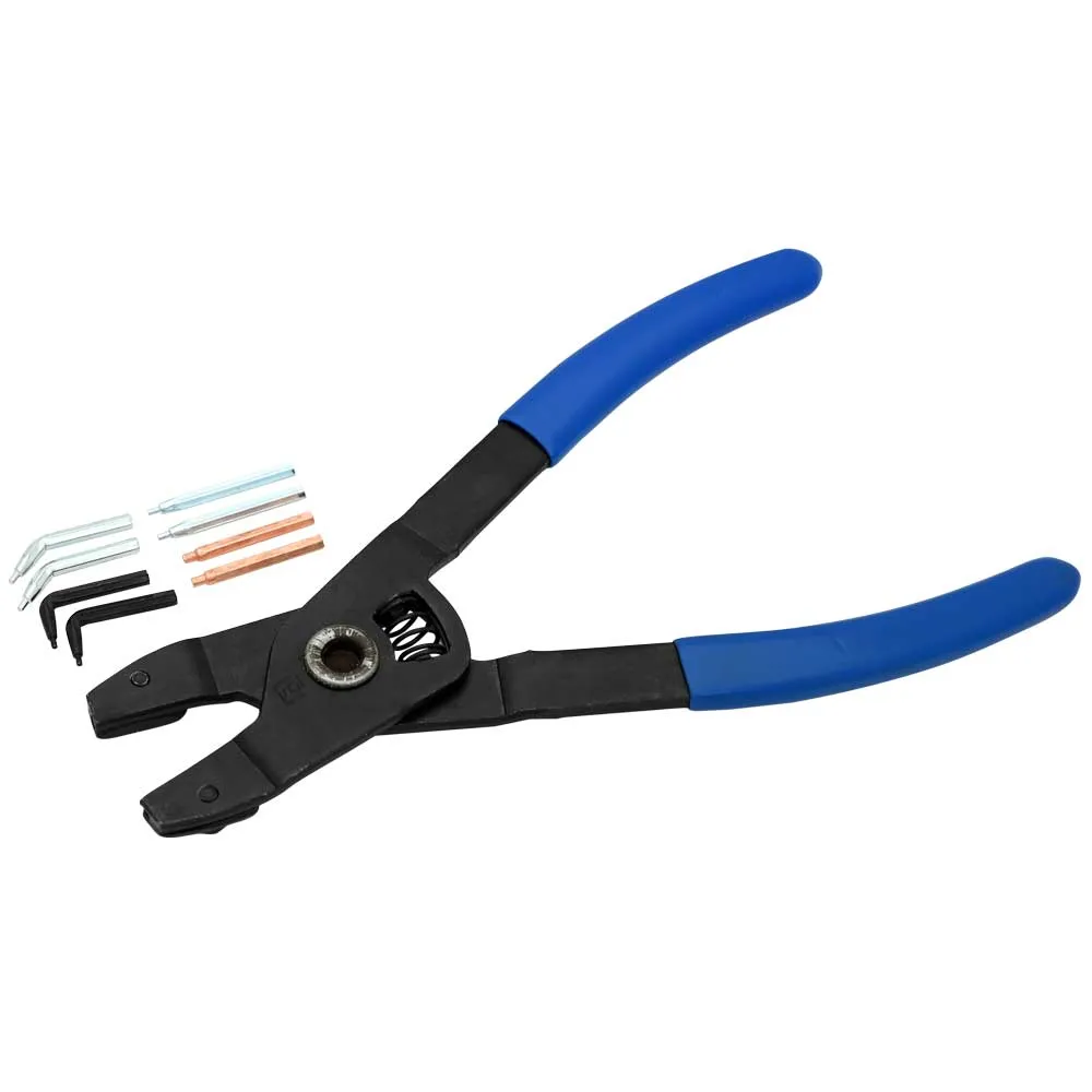 Internal and External Retaining Ring Pliers with Replaceable Tips