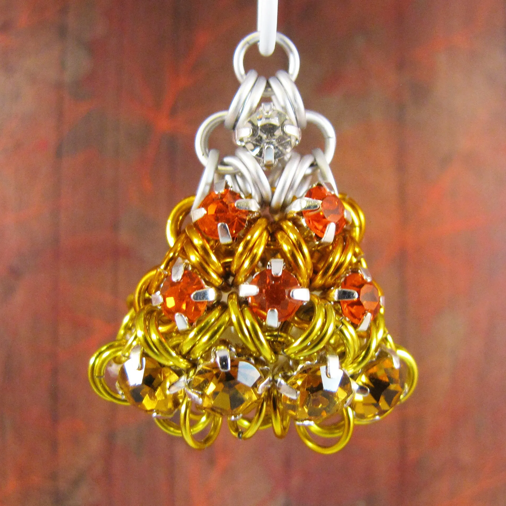 Japanese Puffy Candy Corn Rhinestone Charm Kit