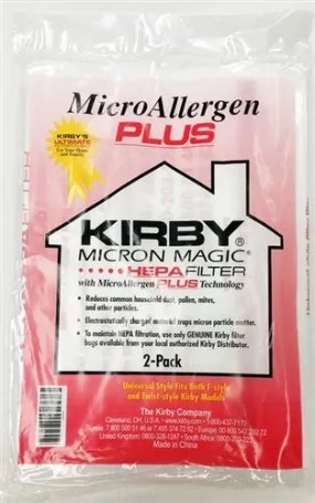 Kirby MicroAllergen PLUS HEPA bags 6k