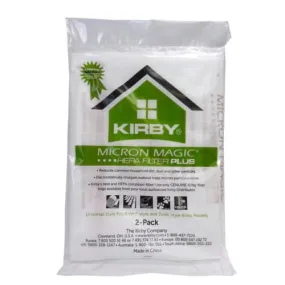 Kirby MicroAllergen Plus HEPA Filter Bags For Avalir & Older (2 Pack) Part # 205814