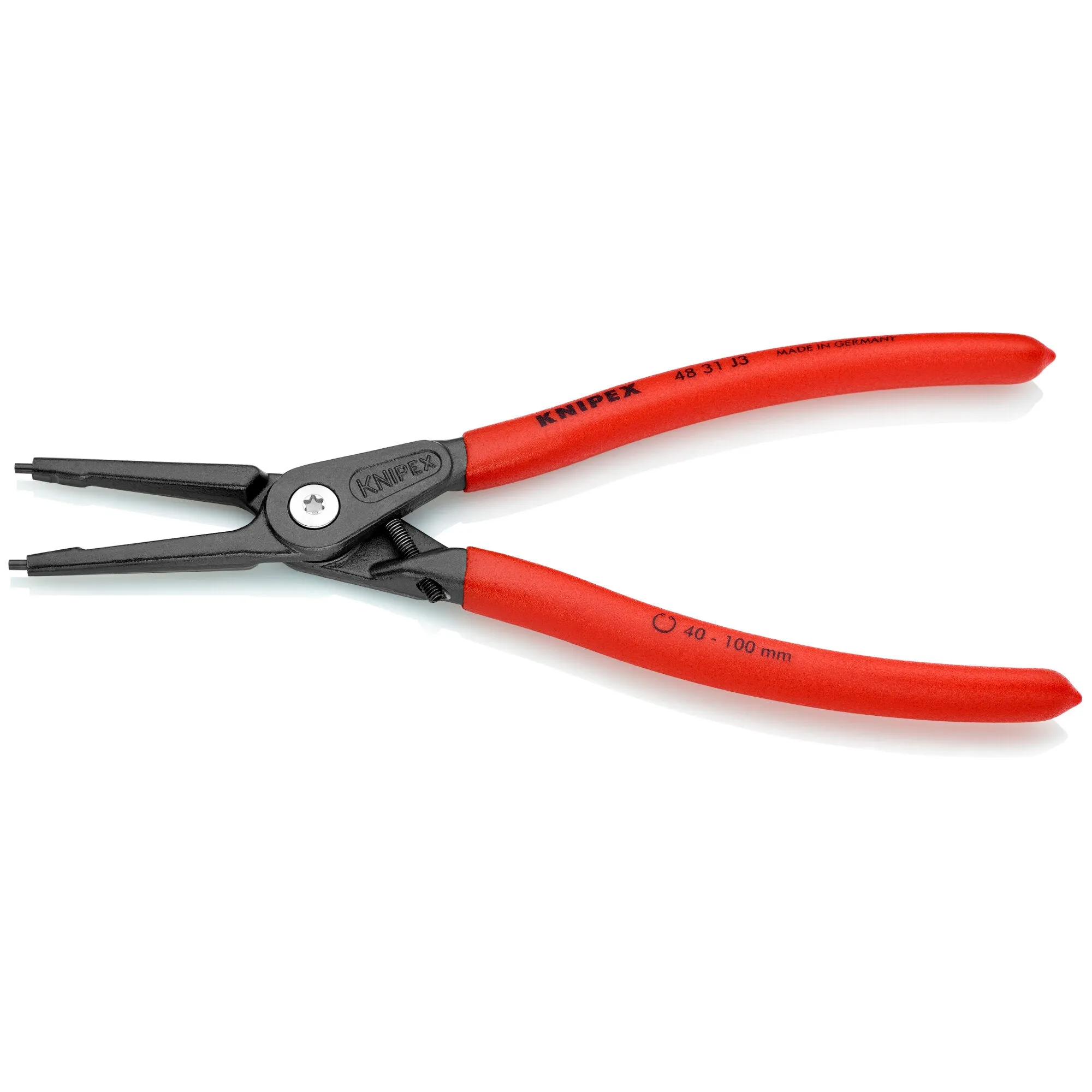 Knipex 48 31 J3 9" Internal Precision Snap Ring Pliers-Limiter