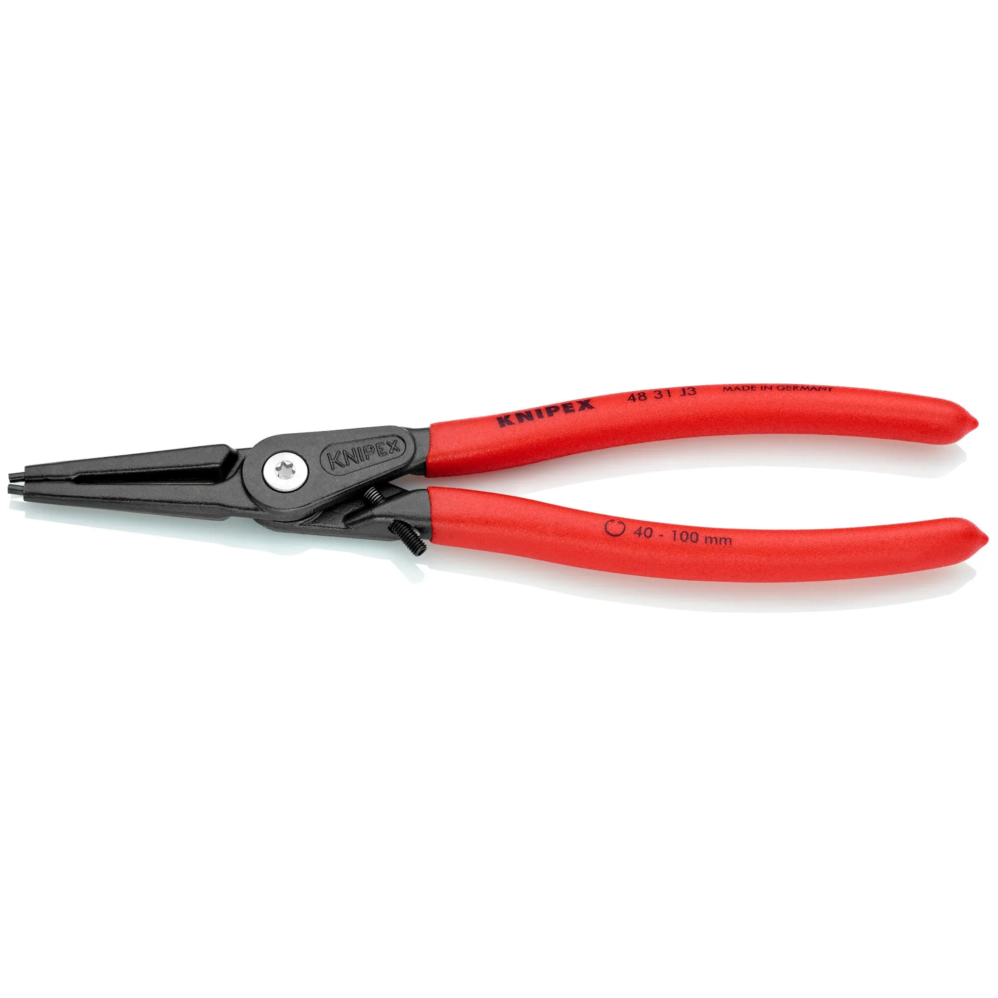 Knipex 48 31 J3 9" Internal Precision Snap Ring Pliers-Limiter