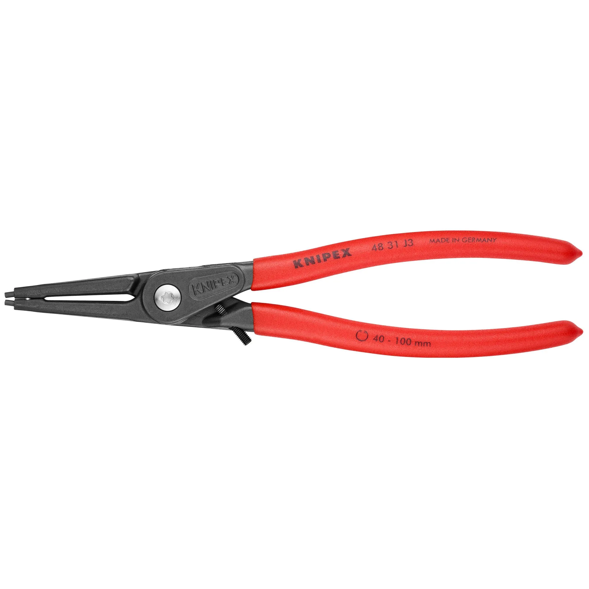 Knipex 48 31 J3 9" Internal Precision Snap Ring Pliers-Limiter