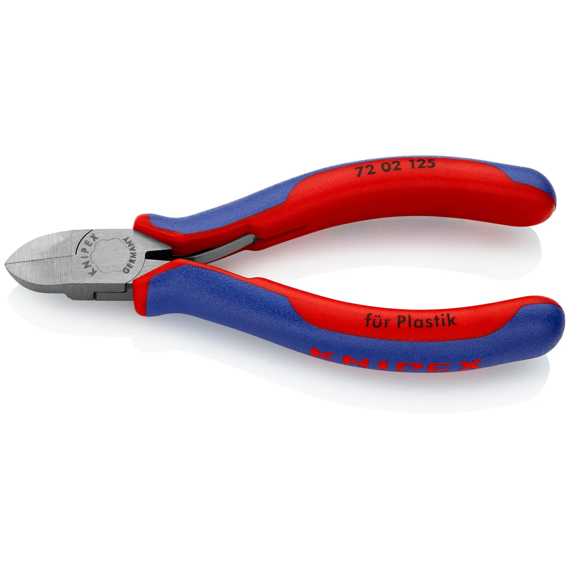 Knipex 72 02 125 5" Diagonal Pliers for Flush Cutting Plastics