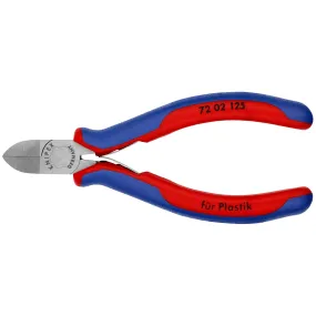 Knipex 72 02 125 5" Diagonal Pliers for Flush Cutting Plastics