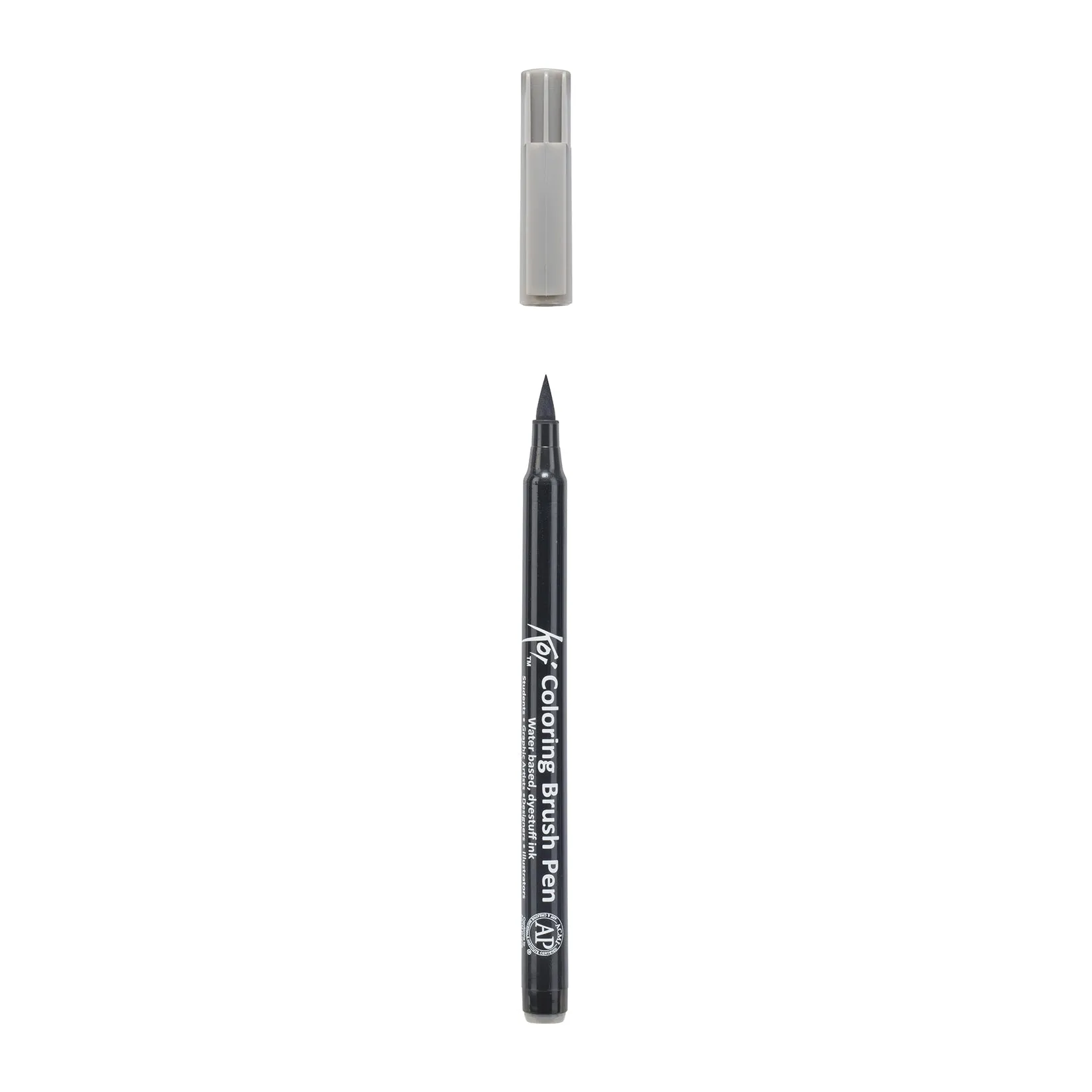 Koi Colouring Brush Pen - Dark Cool Grey*