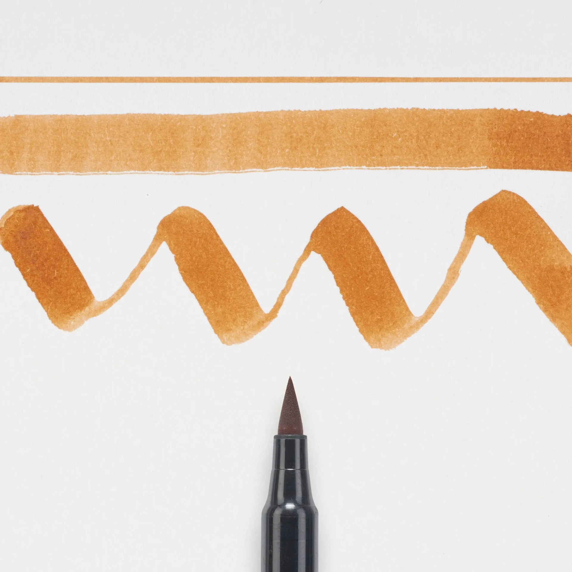 Koi Colouring Brush Pen - Raw Sienna*