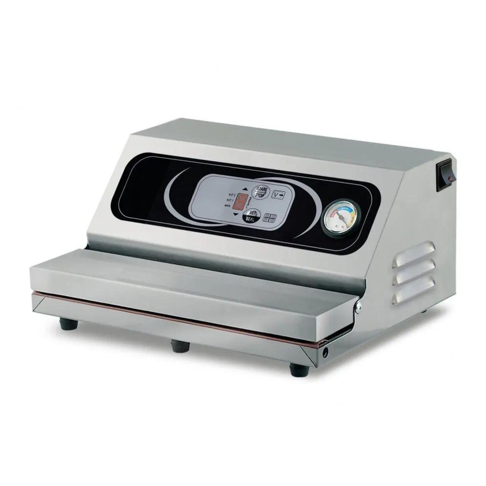 Lavezzini Small Fully Automatic Vacuum Packing Machines with Digital Control Panel.