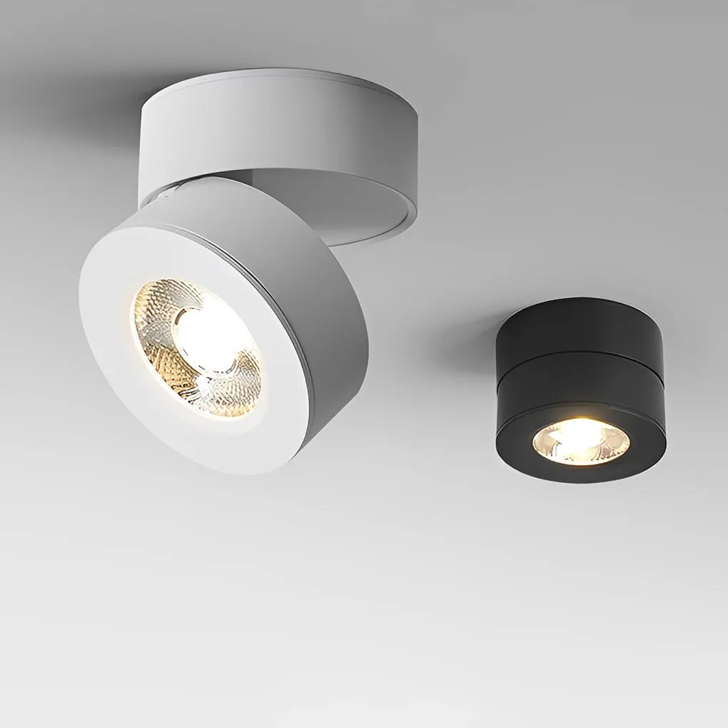 Light Vision - Round Flip-up Adjustable LED Nordic Spotlight Recessed Ceiling Lamp