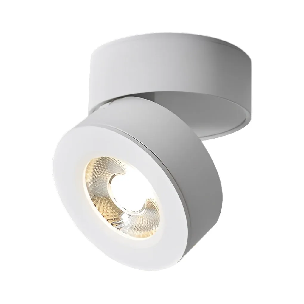 Light Vision - Round Flip-up Adjustable LED Nordic Spotlight Recessed Ceiling Lamp