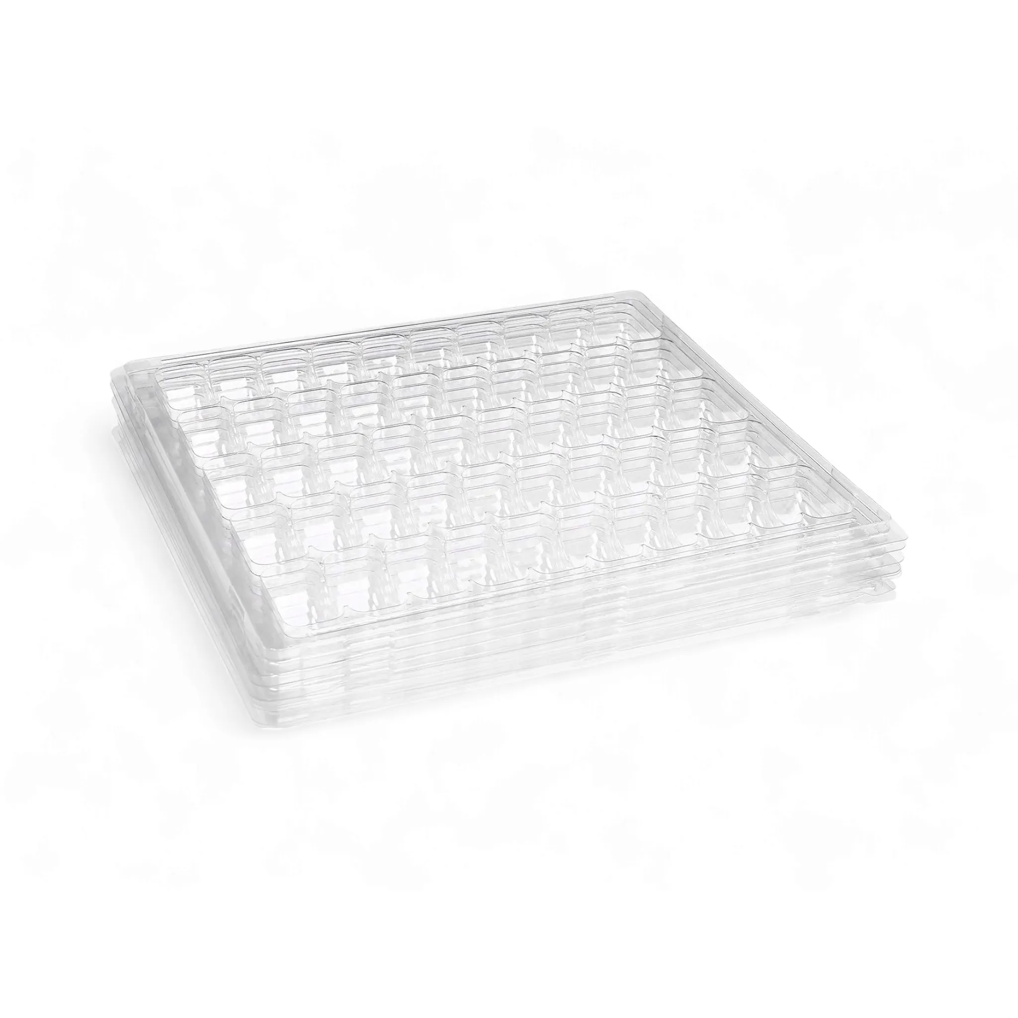 Macaron Display PET Container Tray 26.5x22.2cm fits 35