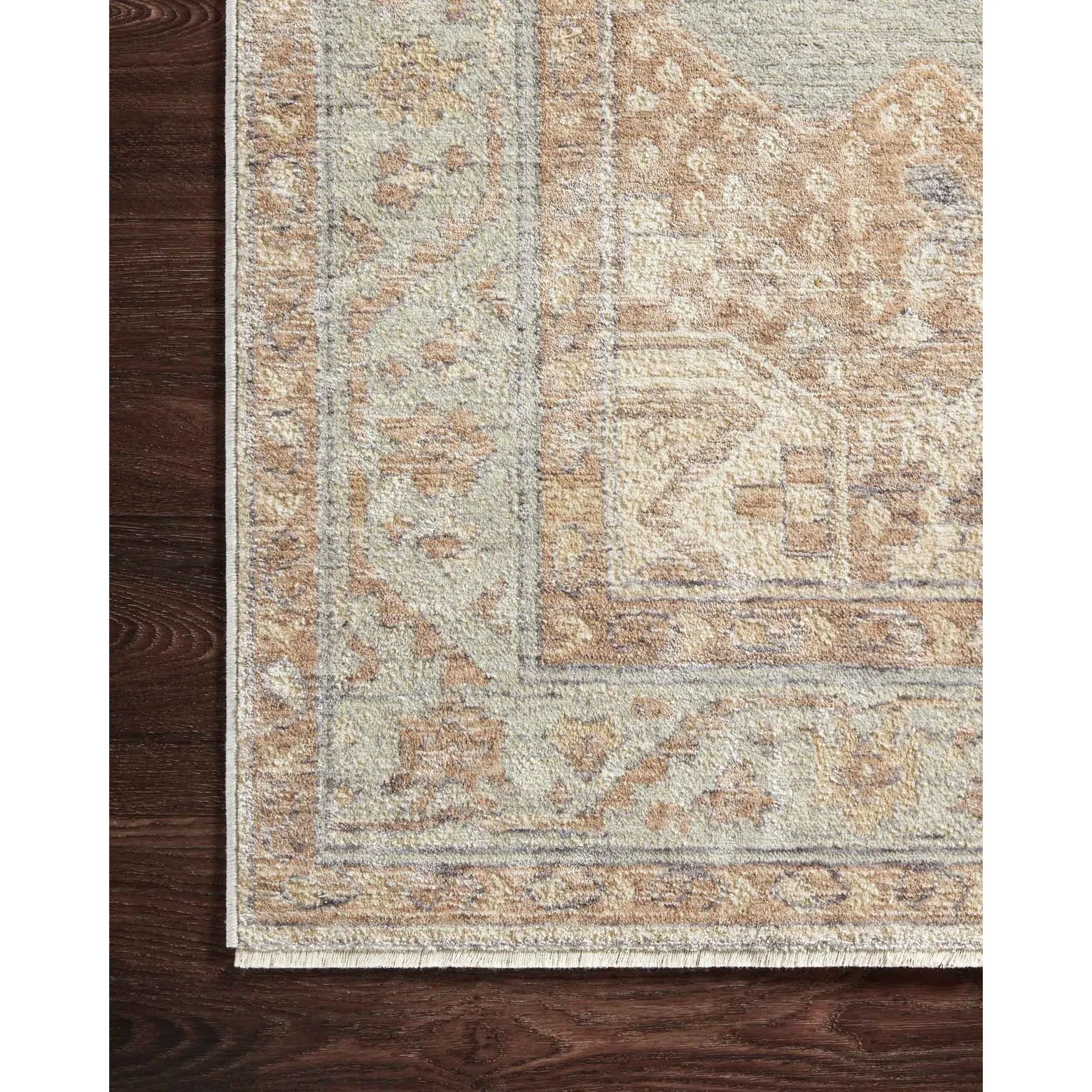 Magnolia Home Carlisle Seafoam/Taupe Rug