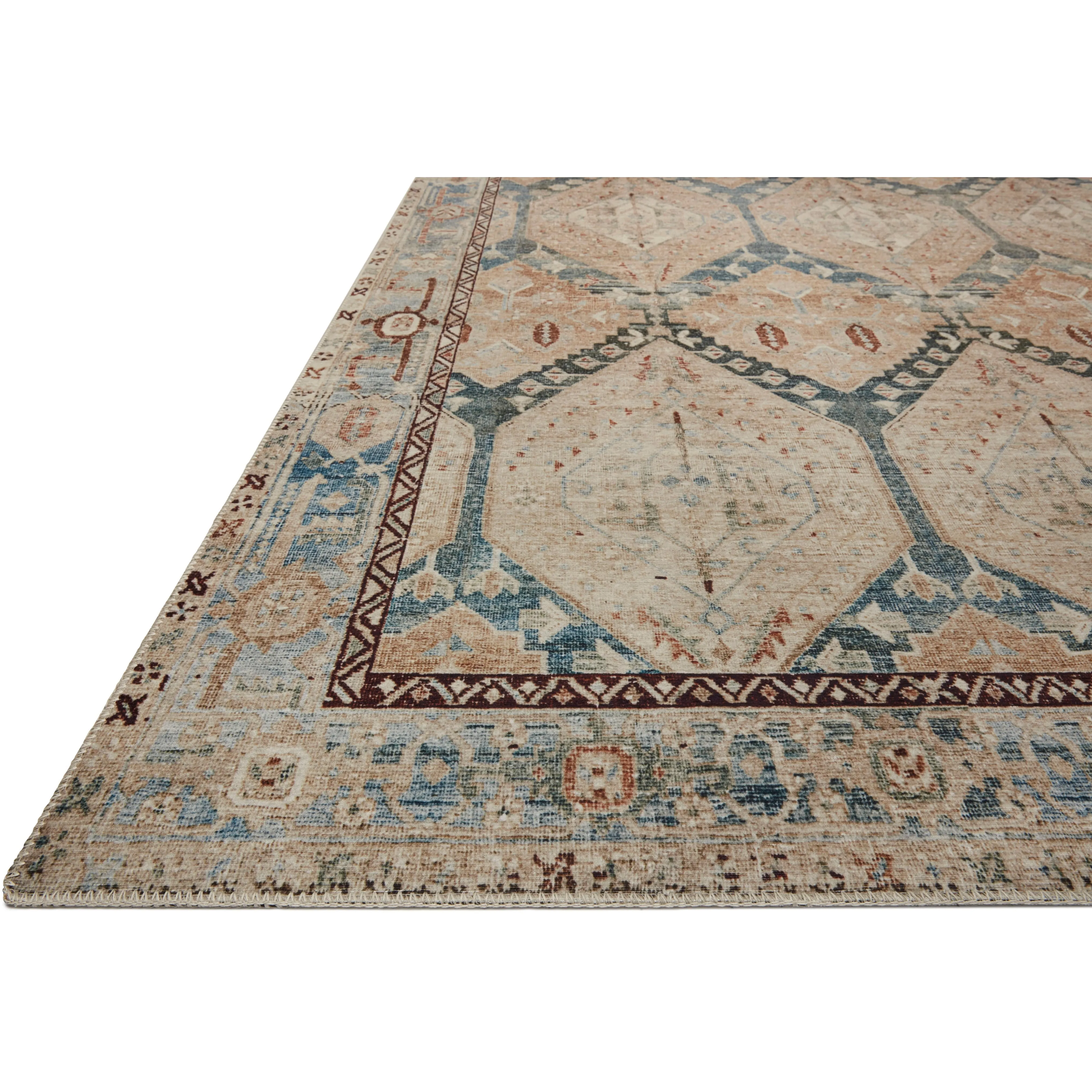 Magnolia Home Lenna Denim Sand Rug